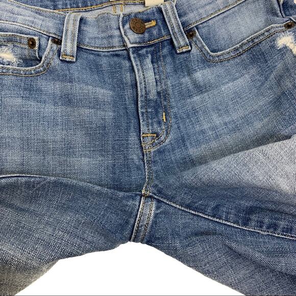 J Crew Factory Anywhere Distressed Skinny Jeans 25 - Picture 14 of 14